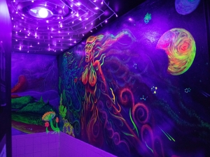 black light wall