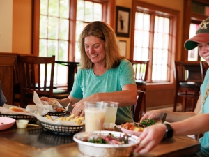 people eating