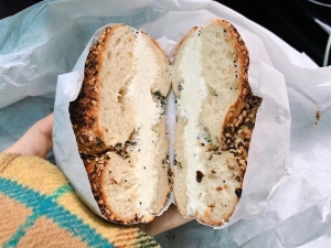 Bagel sandwich