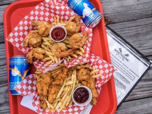 Boathouse - shrimp, chicken, and fries