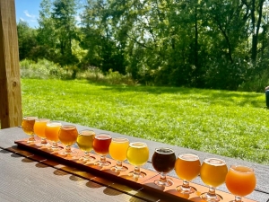 Flight of beers