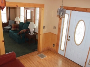 The shady maple foyer at shamrock house 