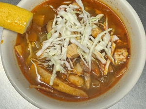 chicken pozole soup