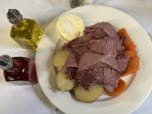 corned beef dinner