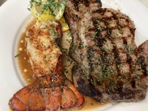 steak and seafood