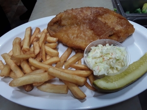 Fried tilapia