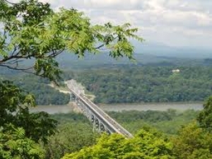 view of the bridge