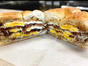 breakfast sandwich