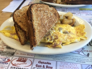 eggs and toast