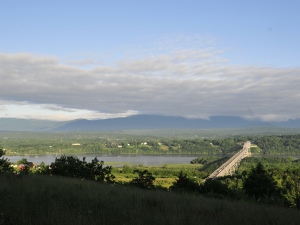 view of the bridge