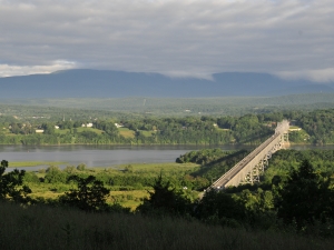 view of the bridge