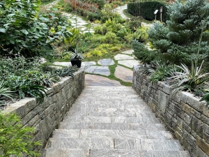 stone walkway