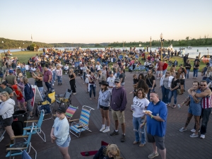 crowd at concert