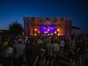 stage at night