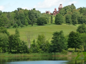 View across the River to Olana