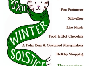 Winter Solstice stroll detailed flyer