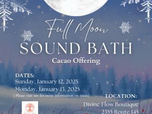 Full Moon Sound Bath | Cacao Offering