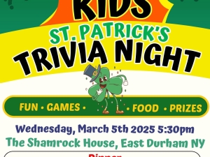 KIDS Trivia Night at The Shamrock House East Durham NY