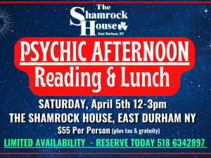 Psychic Afternoon The Shamrock House 