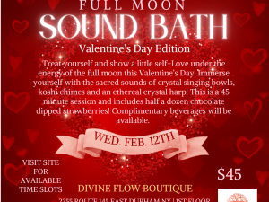 Full Moon Sound Bath | Valentine's Day Edition