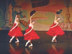 Spanish dancers in The Nutcracker