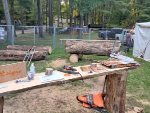 Wood working area